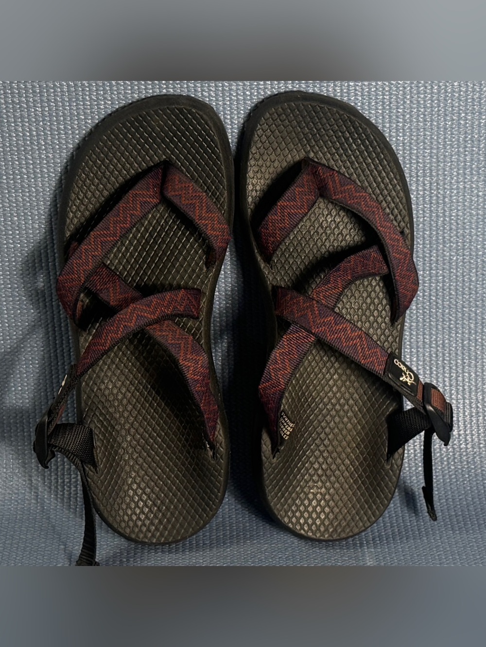 Chaco Women’s Outdoor Hiking Sandals Red Size 10 - Picture 5 of 9